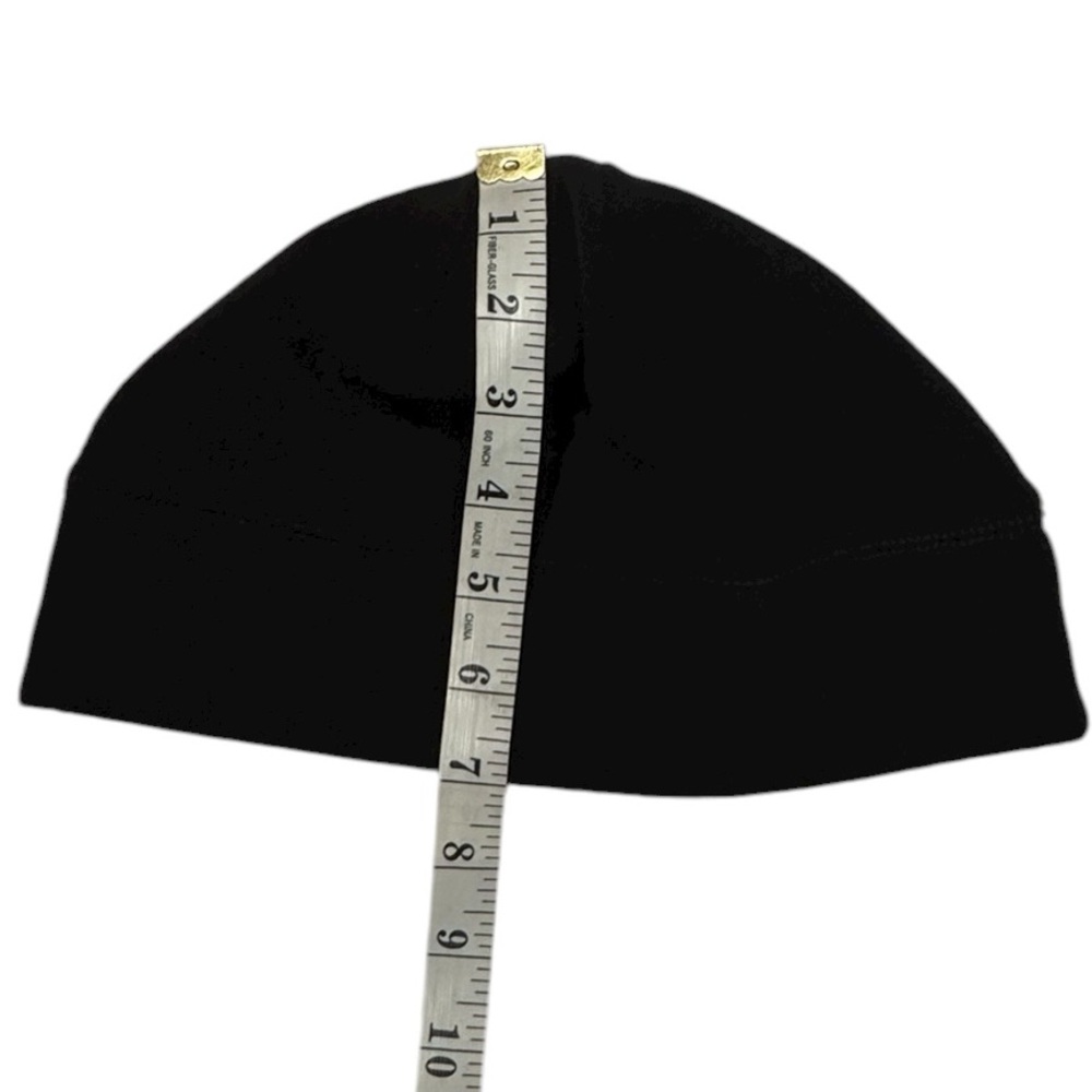 Stylish Black Beanie Hat Kids Boys Girls OS - Picture 10 of 13